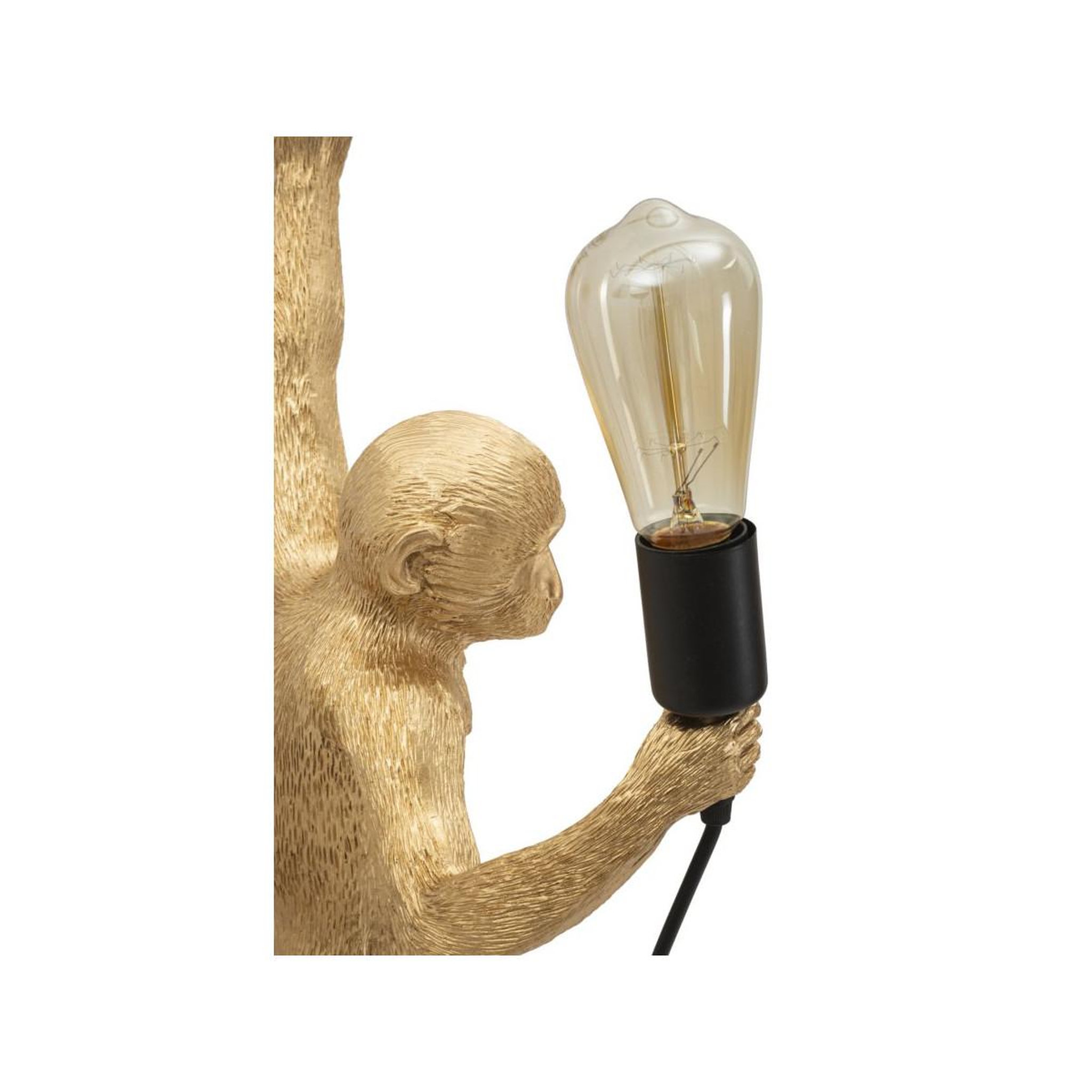 Voir la diapositive 5 : Paris Prix Lampe Murale Design  Singe  64cm Or