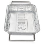 Weber Barquette aluminium A EAU POUR SMOKEFIRE