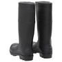 Voir la diapositive 5 : VIDAXL Bottes de pluie noir taille 44 PVC