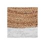 Voir la diapositive 2 : ATMOSPHERA Tapis rond jute bord noir ou blanc diamètre 120 cm Atmosphera -  - Tapis rond 120 cm -  -
