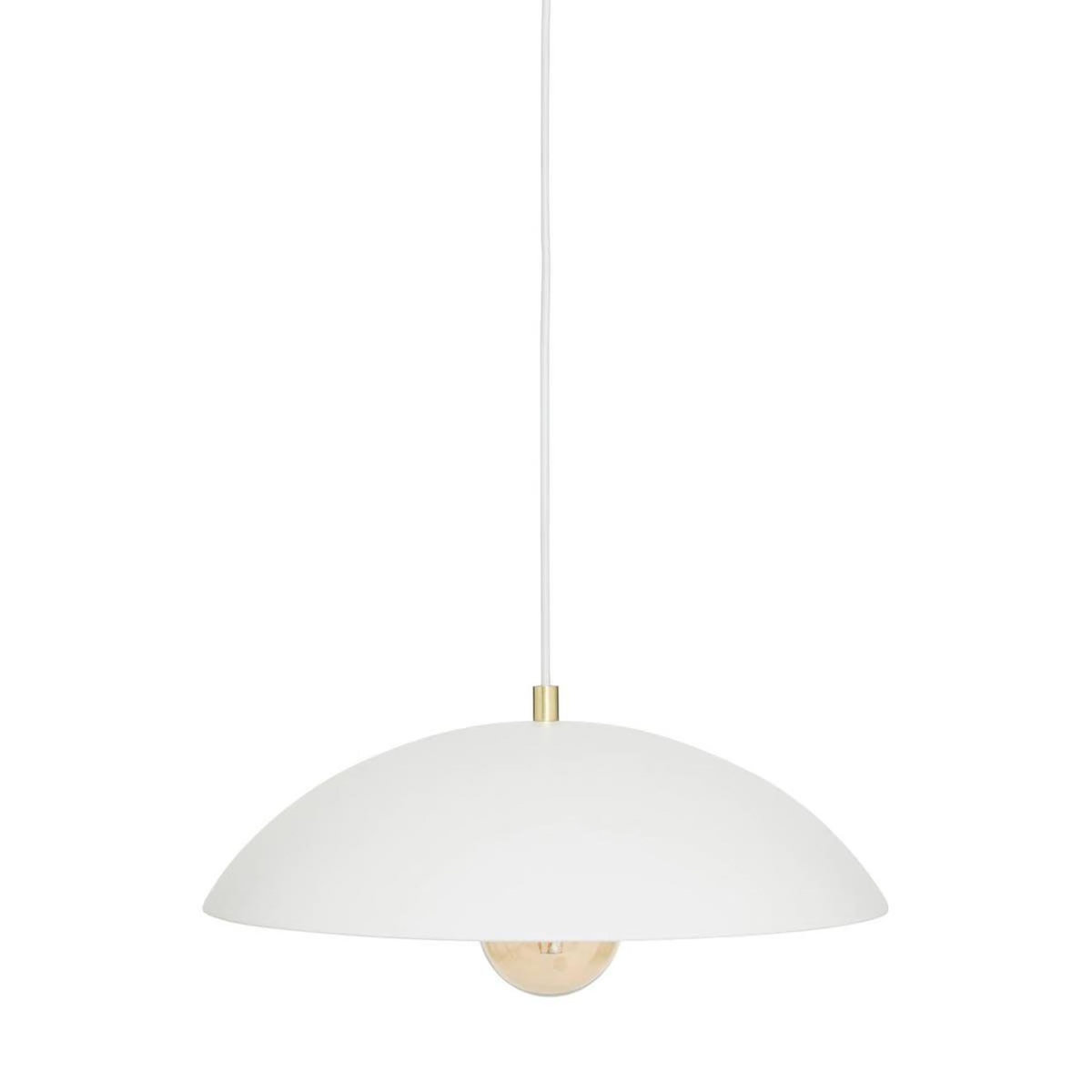 ATMOSPHERA Lampe Suspension Design en Métal  Delcia  45cm Blanc