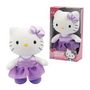 Voir la diapositive 2 : GPTOYS Peluche - GPTOYS - HELLO KITTY - HKT121 - Modele robe satin violette - 30 cm - Des 3 ans