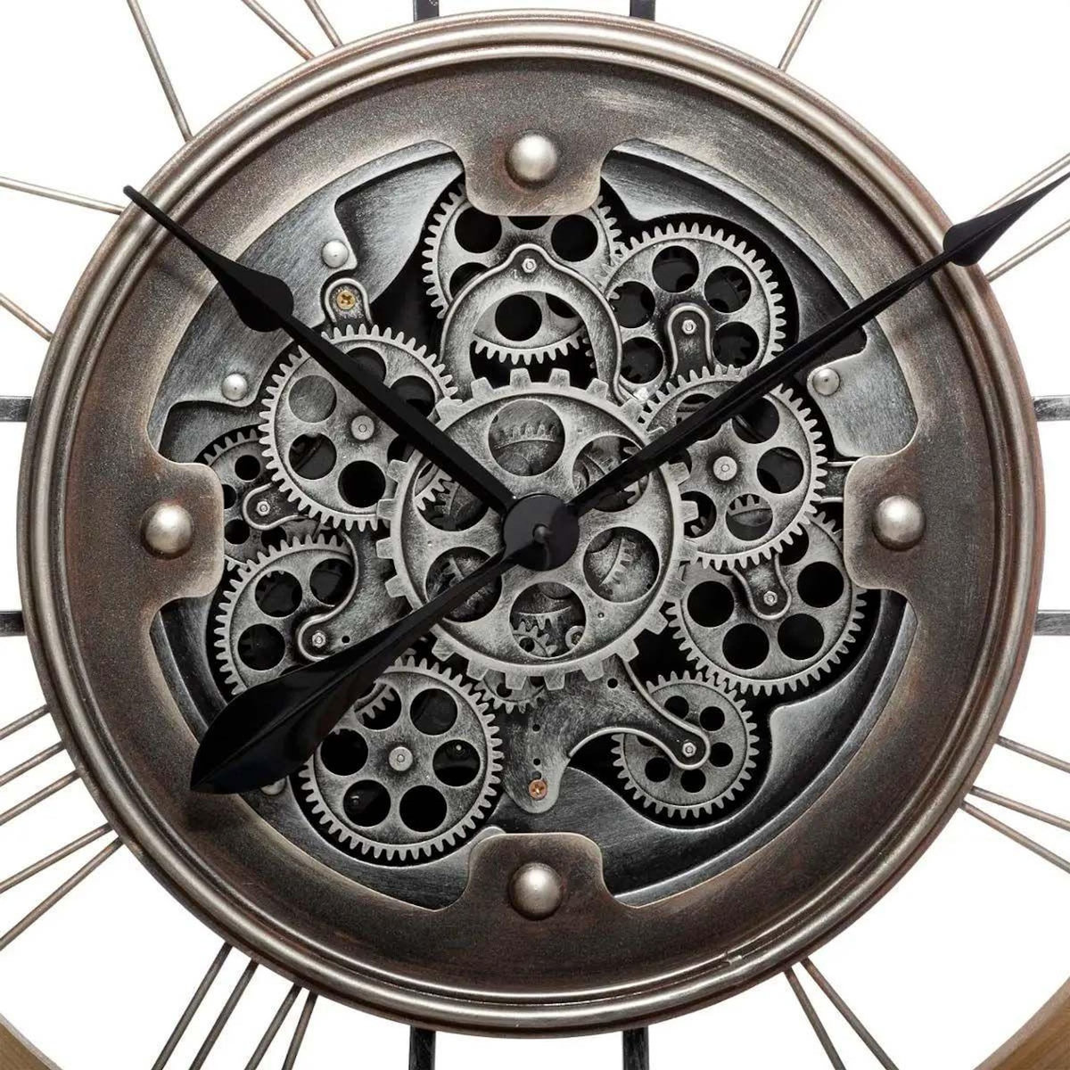 ATMOSPHERA Horloge Murale Vintage  Lana  90cm Naturel