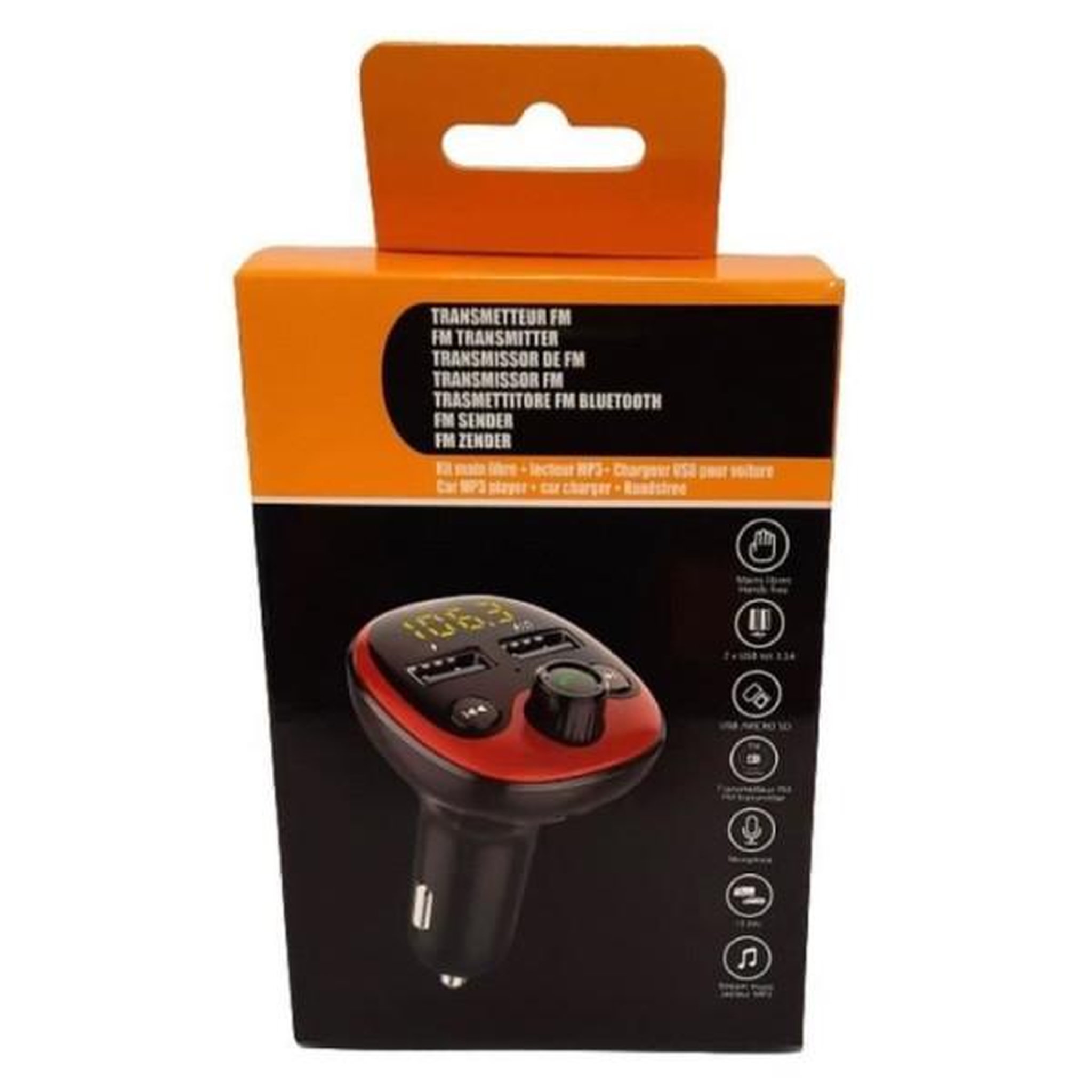 Voir la diapositive 3 : HTC EQUIPEMENT Pack sécurité - htc equipement - jeunes conducteurs - 1 gilet de sécurité + 1 triangle, 1 transmetteur fm, 1 disque électro
