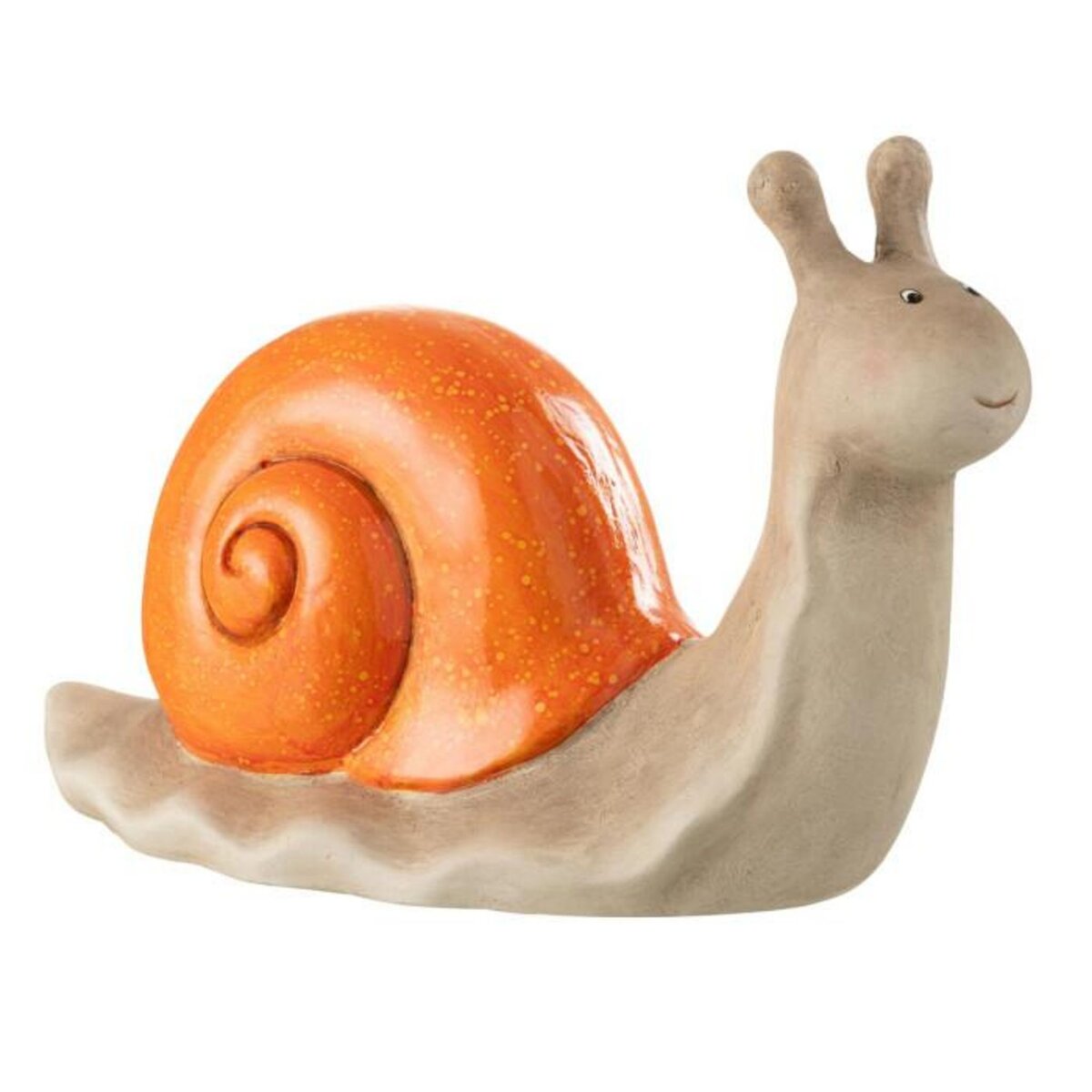 Paris Prix Statuette Escargot Extérieur  Pasquale  40cm Orange
