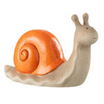 Paris Prix Statuette Escargot Extérieur  Pasquale  40cm Orange