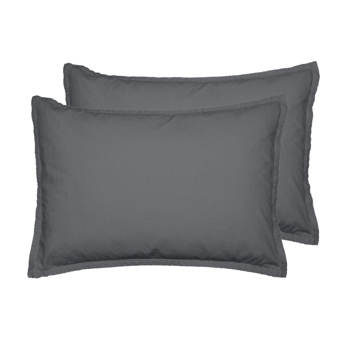 Sensei Maison Parure housse de couette avec 2 taies 50x70 cm en coton STUDIO