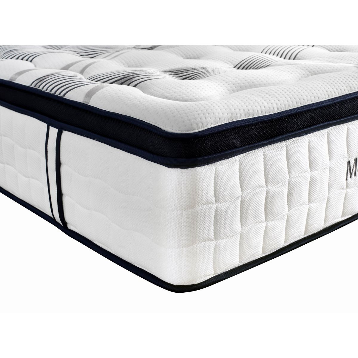 MemoryPur Ensemble matelas ressorts ensachés + sommier en kit 180x200 cm  DIAMANT