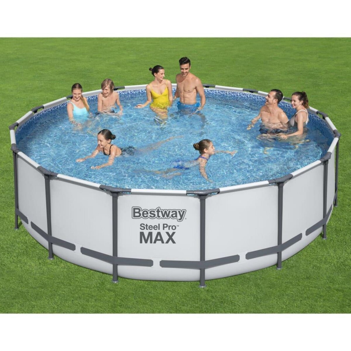 BESTWAY Bestway Ensemble de piscine Steel Pro MAX 488x122 cm