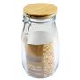 Voir la diapositive 2 : Paris Prix Boîte de Conservation Hermétique  Bambou  1,4L Beige