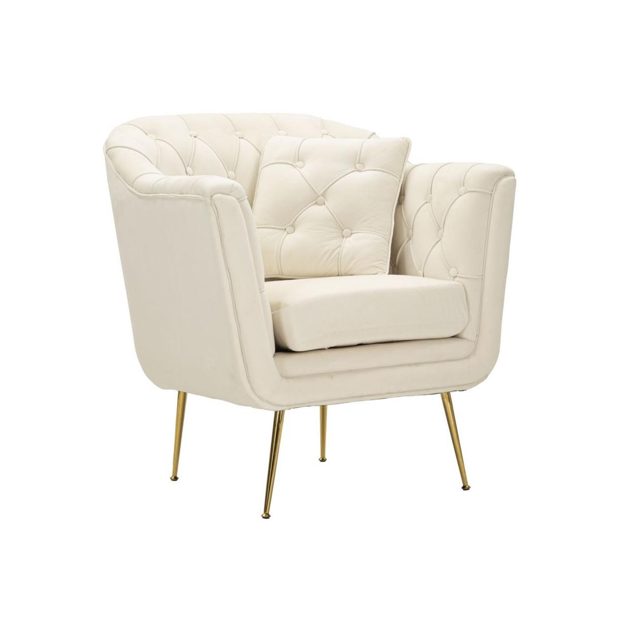 Paris Prix Fauteuil design  budapest  88cm crème