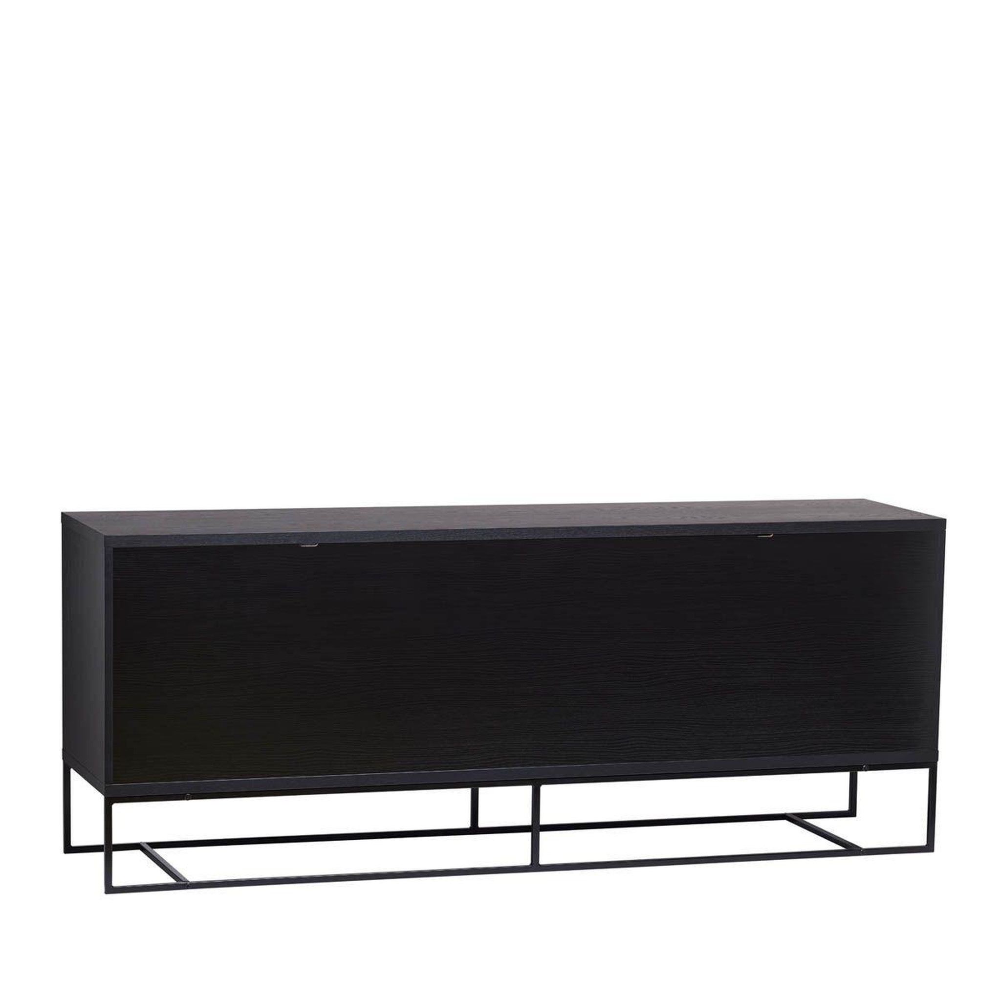 Voir la diapositive 4 : Paris Prix Buffet 4 portes coulissantes  ende  188cm noir