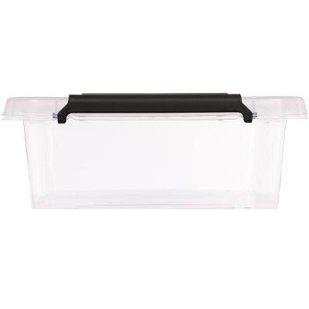  Boîte de Rangement  Clip  8,5L Transparent