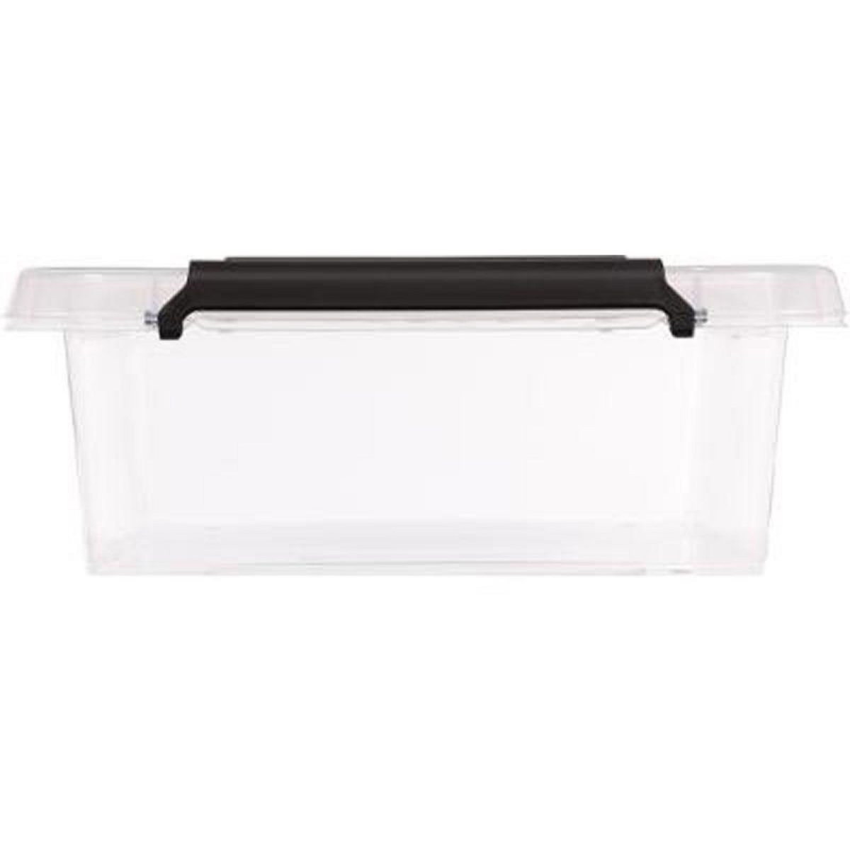  Boîte de Rangement  Clip  8,5L Transparent