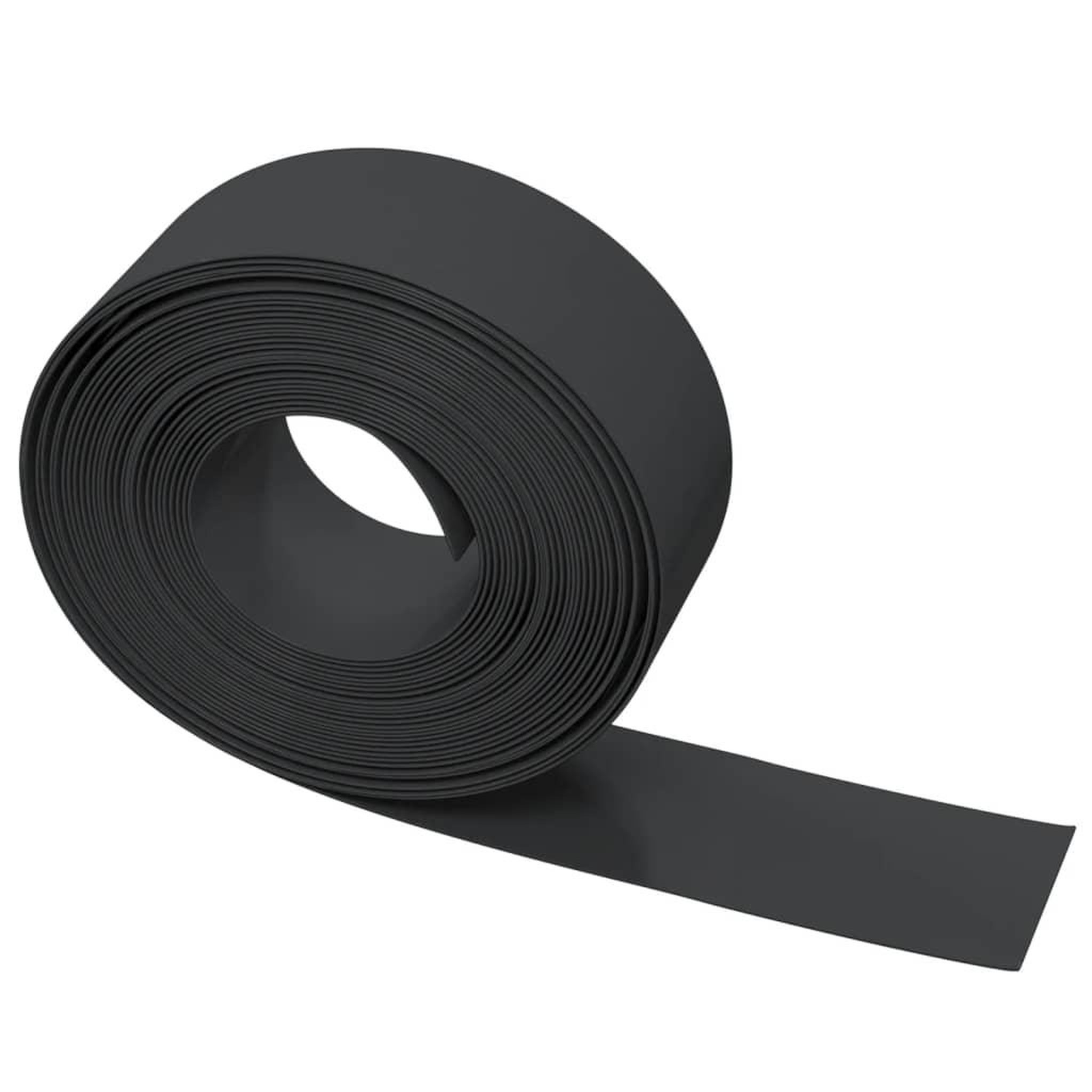 Voir la diapositive 5 : VIDAXL Bordures de jardin 5 pcs noir 10 m 20 cm polyethylene