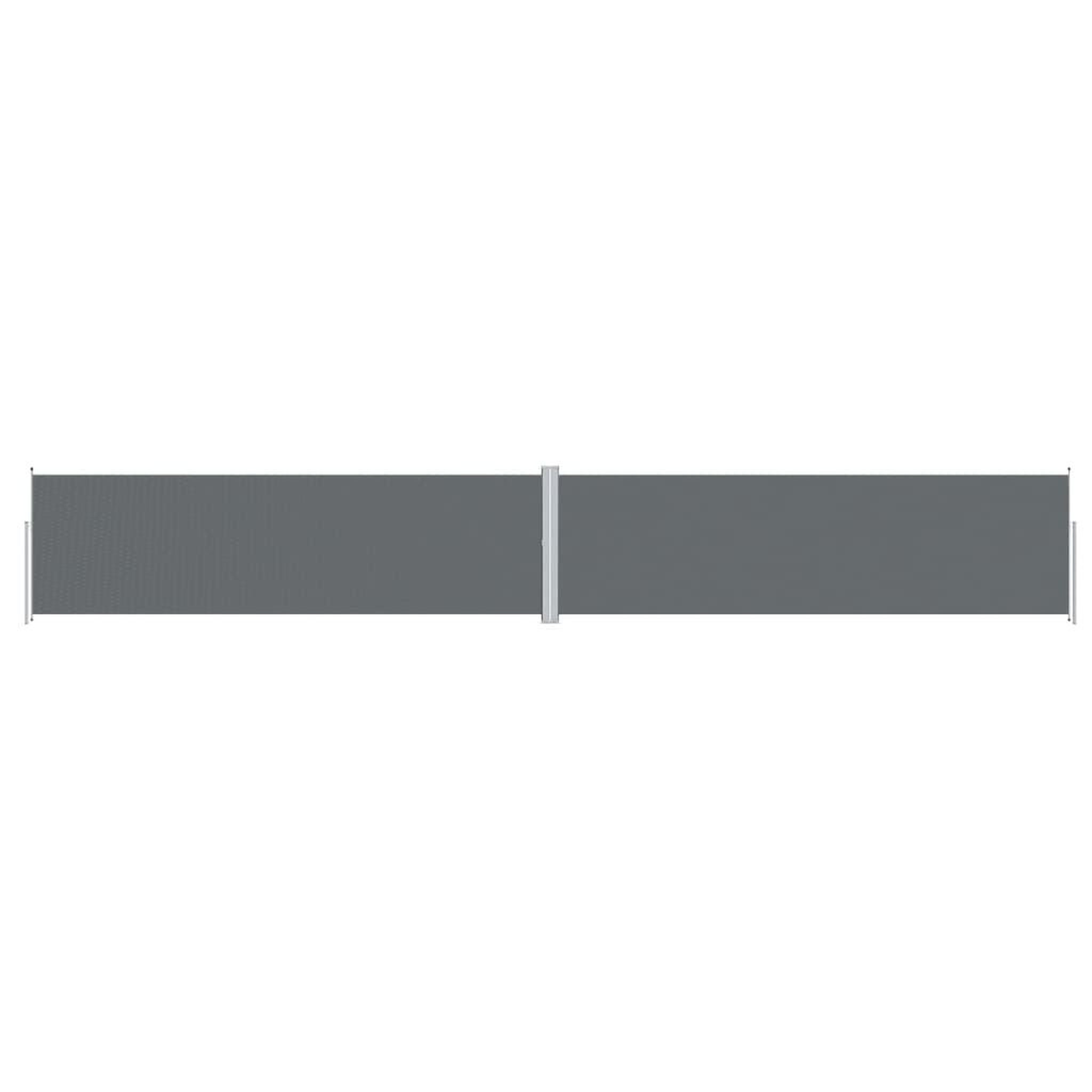 Voir la diapositive 2 : VIDAXL Auvent lateral retractable Anthracite 180x1200 cm