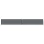 Voir la diapositive 2 : VIDAXL Auvent lateral retractable Anthracite 180x1200 cm