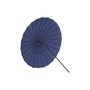 Voir la diapositive 4 : Paris Prix Parasol Design  Palmetto  270cm Bleu