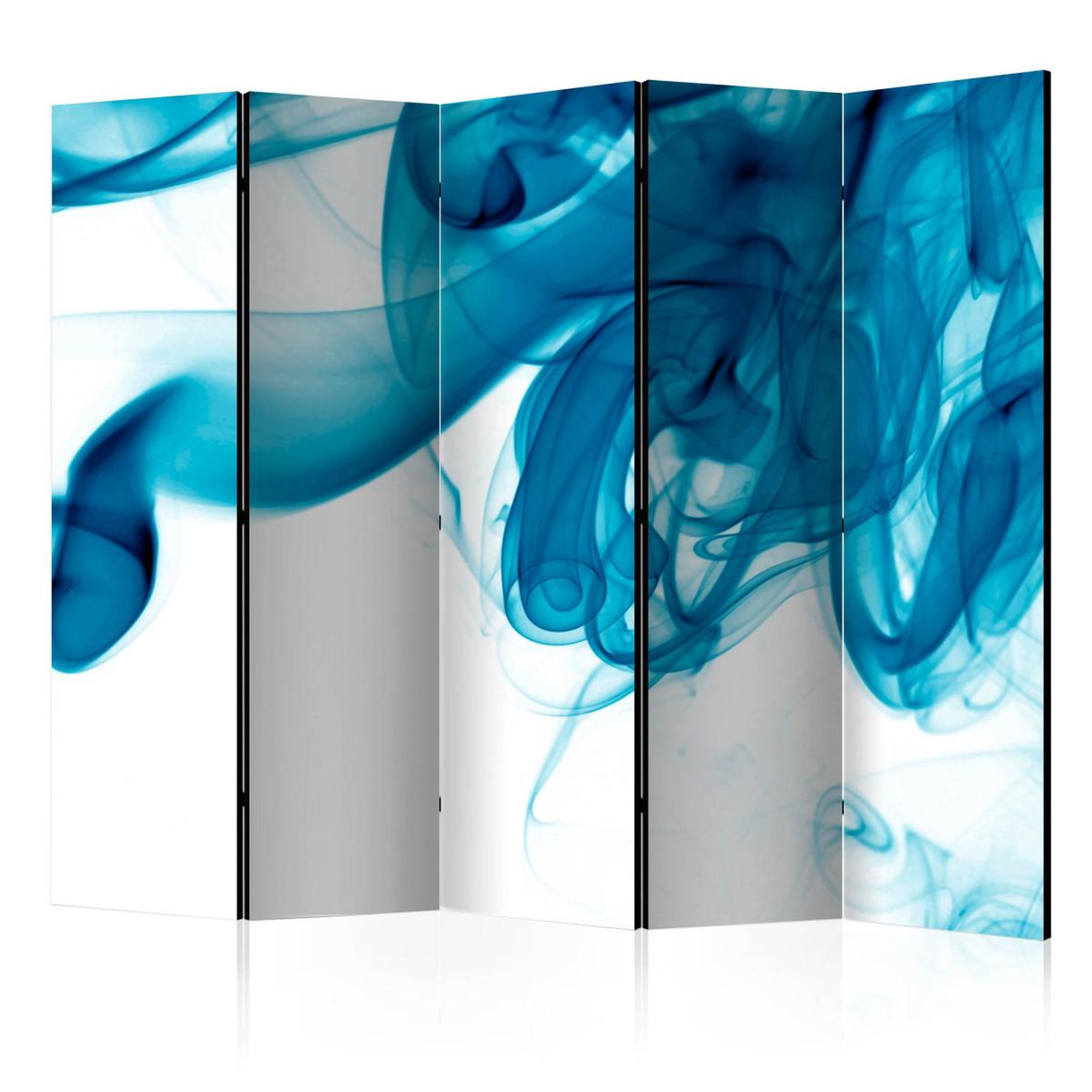 Paris Prix Paravent 5 volets  blue smoke  172x225cm