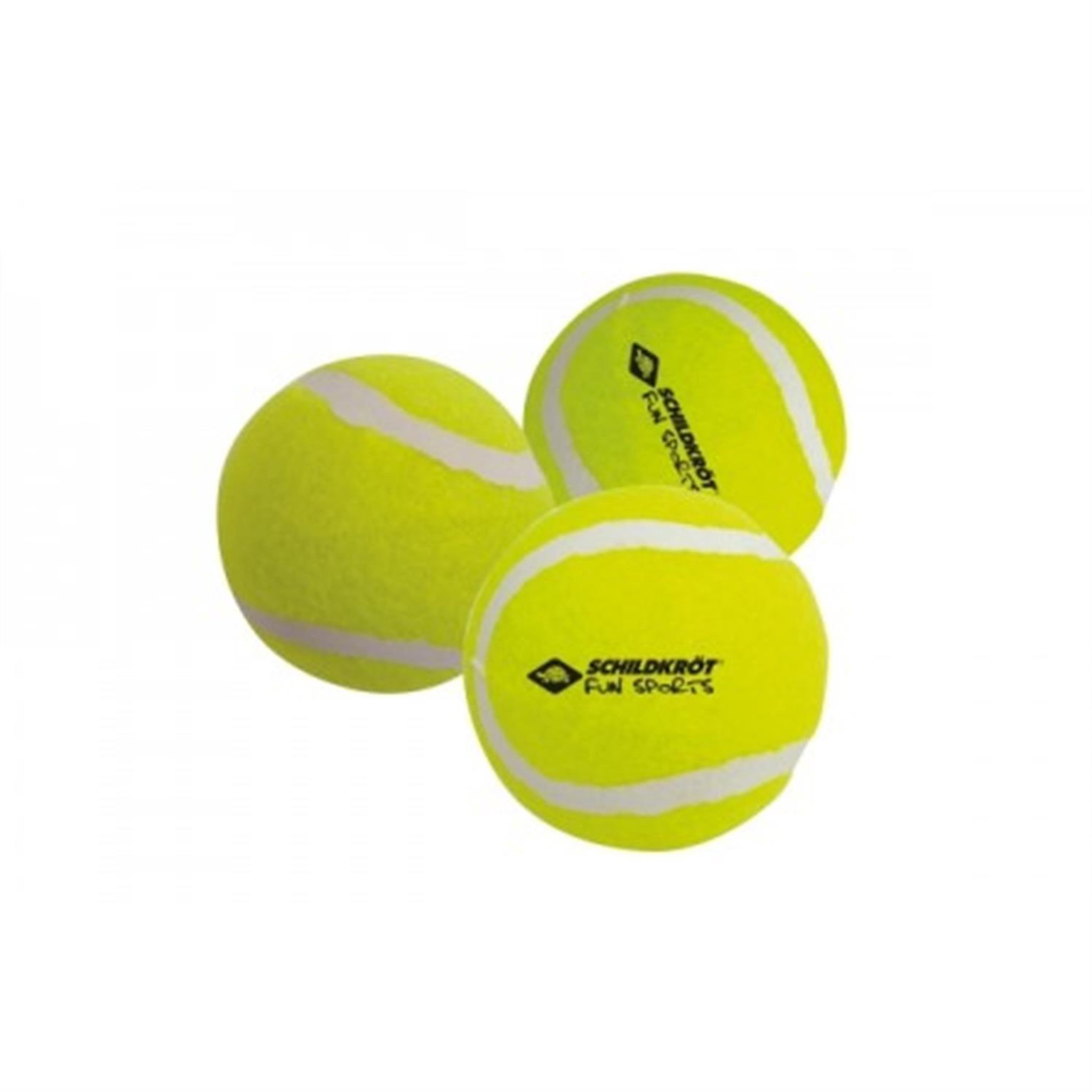 SCHILDKRÖT FUN SPORT Set de 3 balles de tennis