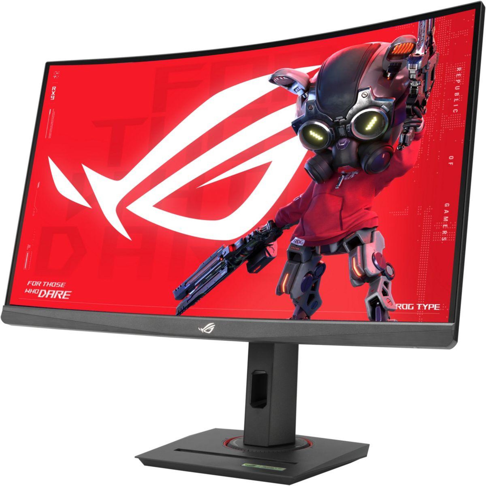 Voir la diapositive 4 : ASUS Ecran PC Gamer ROG GAMING XG27WCS Fast VA