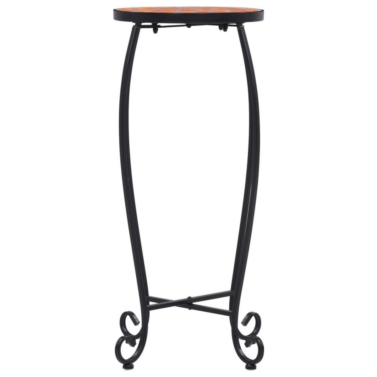 VIDAXL Tables mosaïque 3 pcs Terre cuite Ceramique