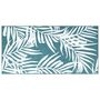 Voir la diapositive 3 : VIDAXL Tapis d'exterieur aqua et blanc 80x150 cm design reversible