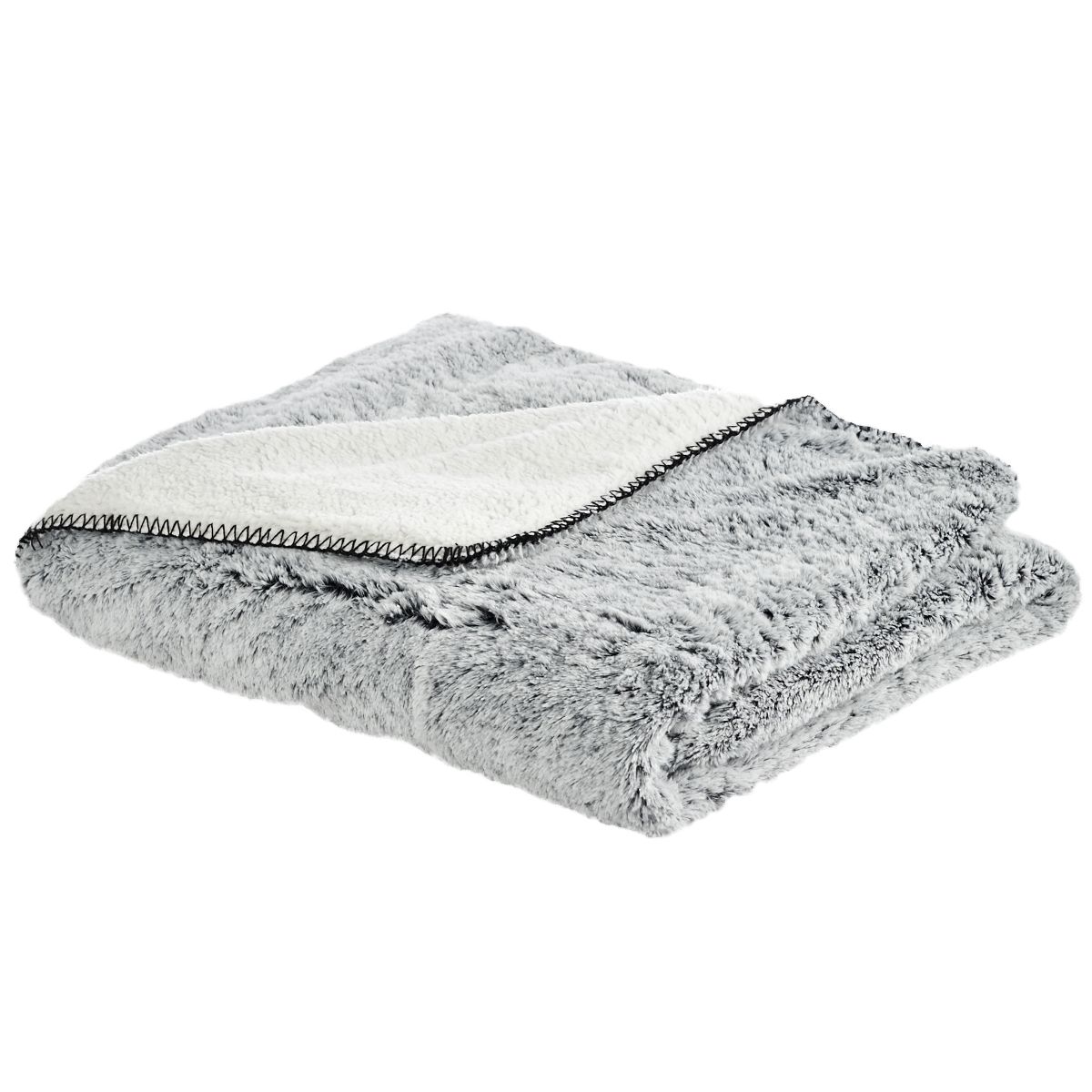 Plaid microfibre FAUVE