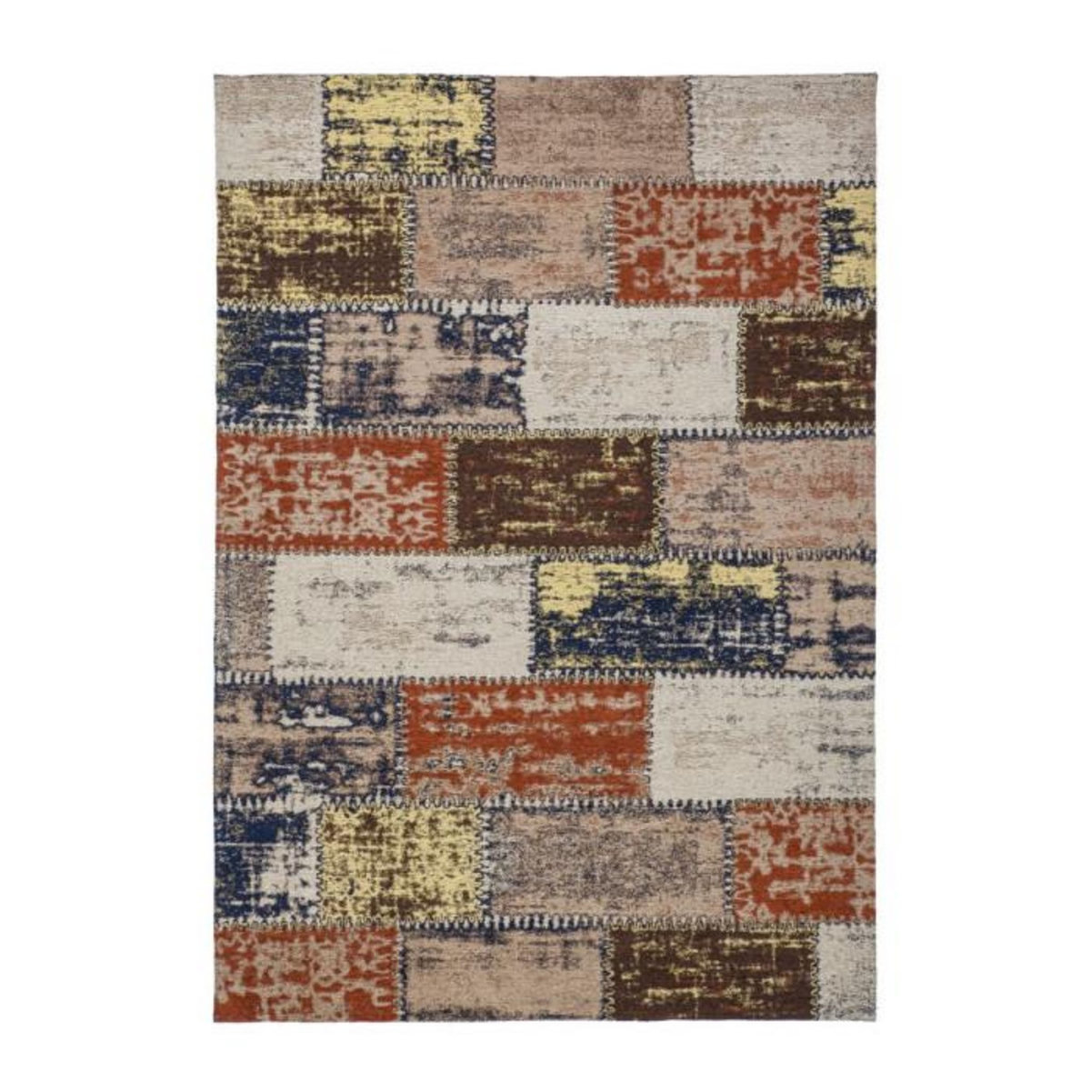 Paris Prix Tapis Patchwork Fait Main  Ballerina  Multicolore