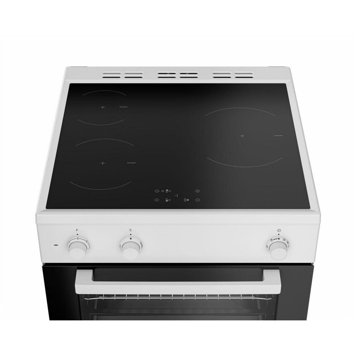 Beko Cuisinière induction FSE68112MWC 60cm