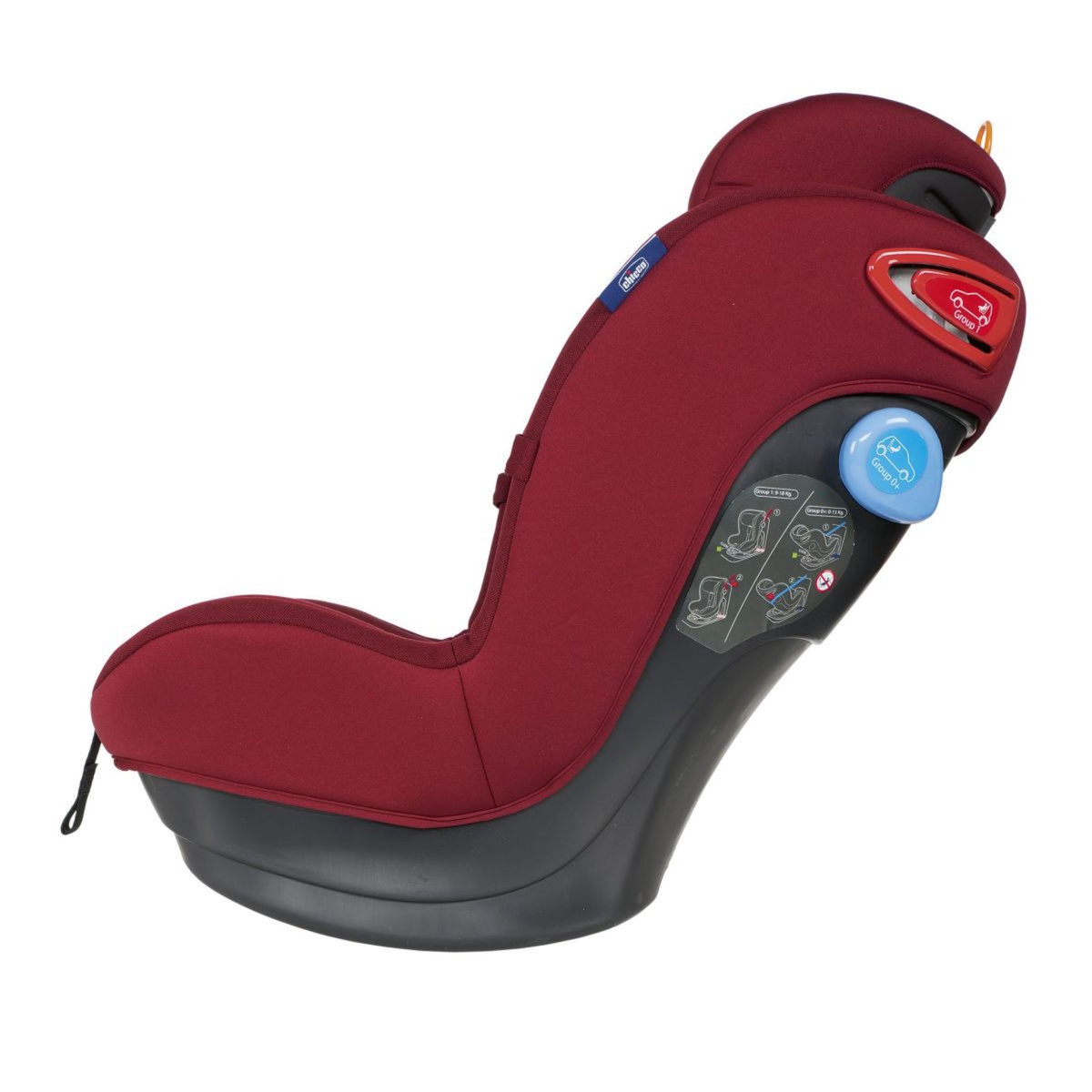 CHICCO Siège auto 2 Groupe 0+/1 Easy Red Passion