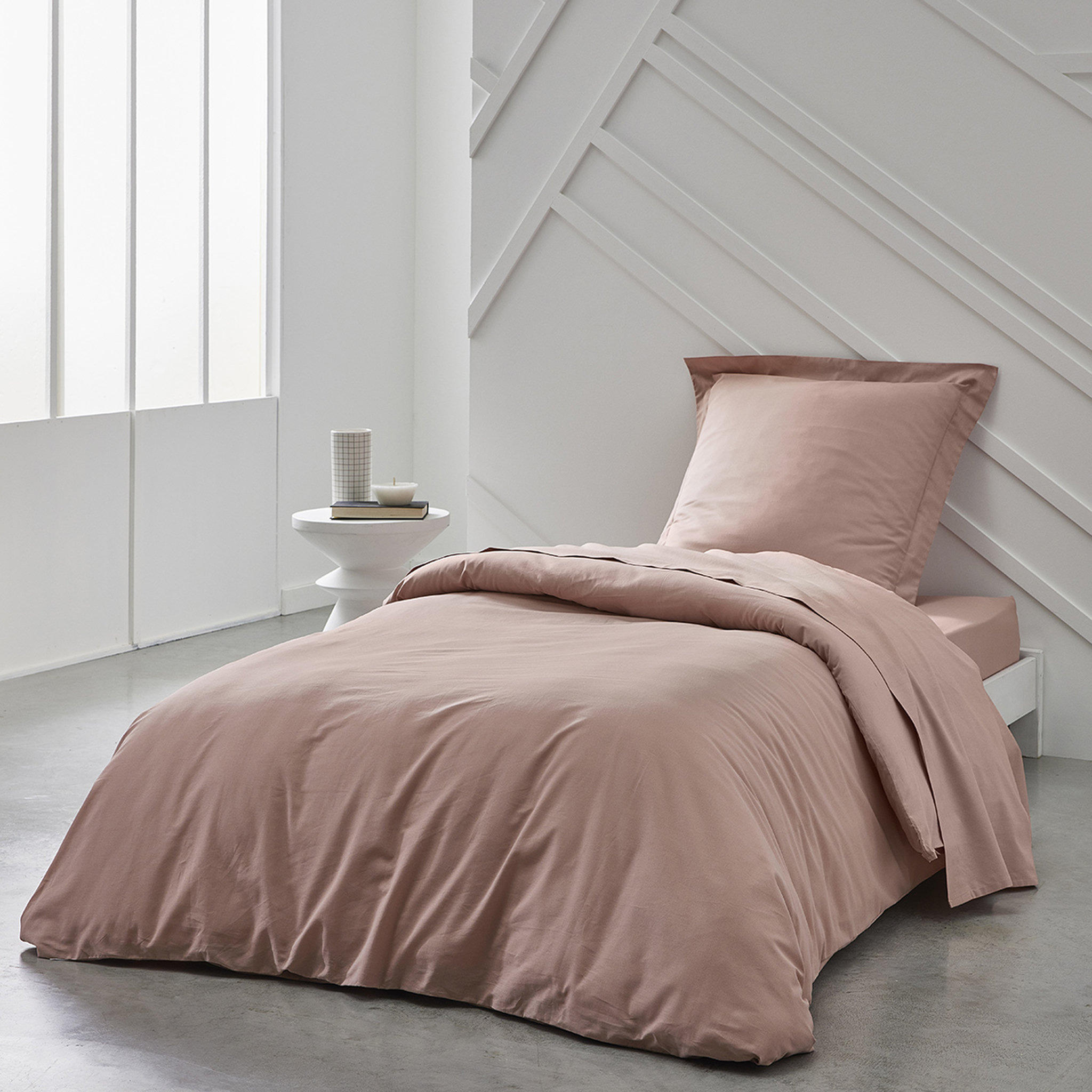 Voir la diapositive 1 : TODAY Drap housse uni en jersey coton ESSENTIAL 