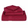 Voir la diapositive 4 : VIDAXL Serviettes 10 pcs bordeaux 100x200 cm 360 g m² 100% coton