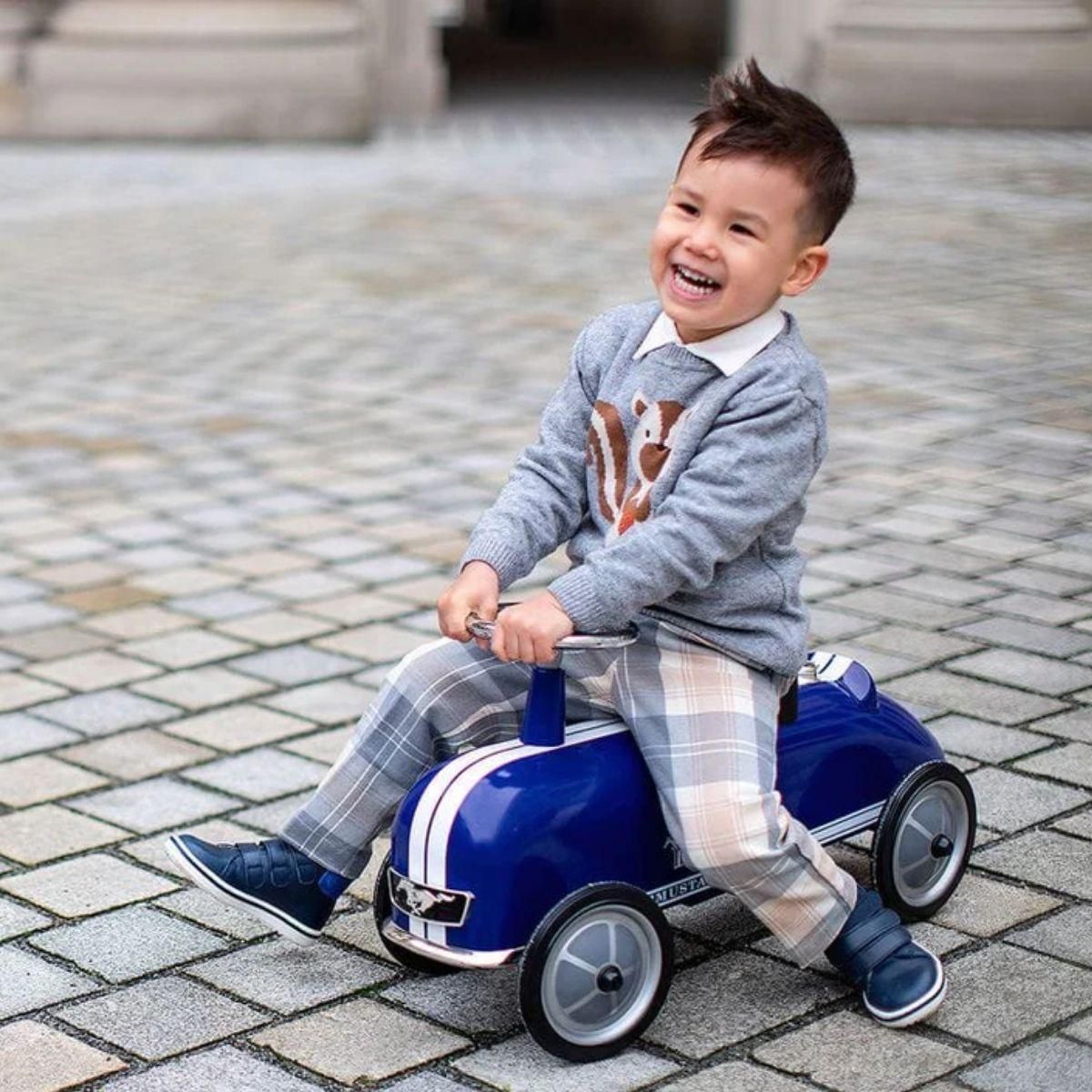 Baghera Porteur Ford Mustang blue