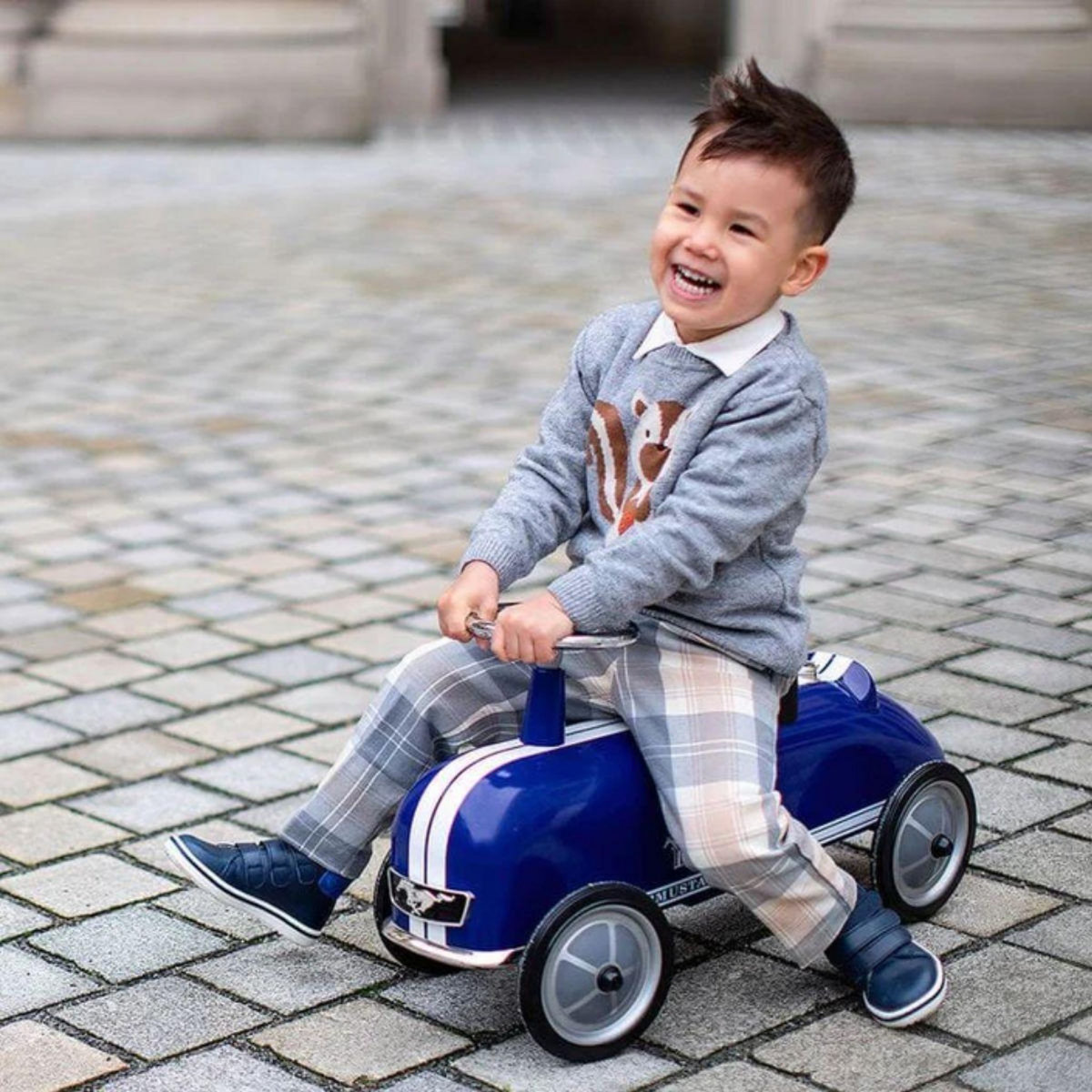 Baghera Porteur Ford Mustang blue