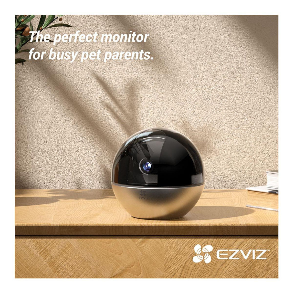 EZVIZ Caméra de surveillance Wifi E6 3K motorisée