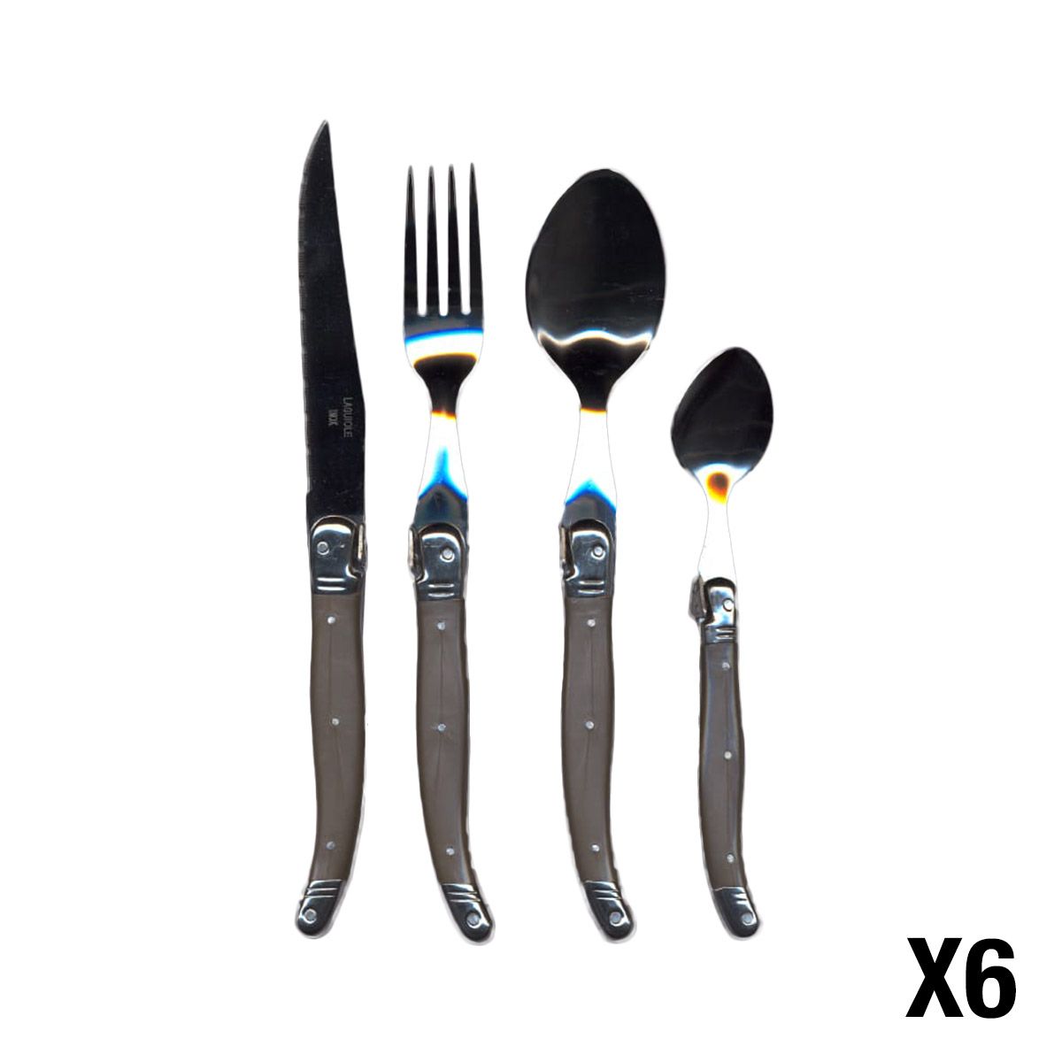 ACTUEL Ménagère 24 pièces BEE