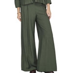 JACQUELINE DE YONG Pantalon fluide Kaki JDY Pepper. Coloris disponibles : Vert