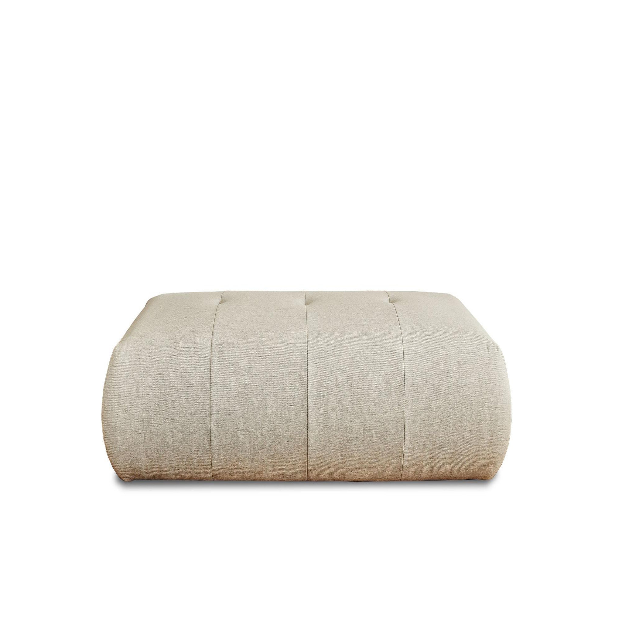 Voir la diapositive 1 : LISA DESIGN Onyx - pouf modulable - en tissu