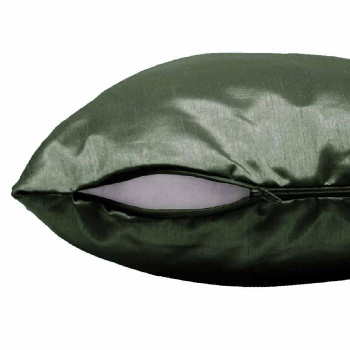 Paris Prix Housse de Coussin  Shana  40x40cm Kaki