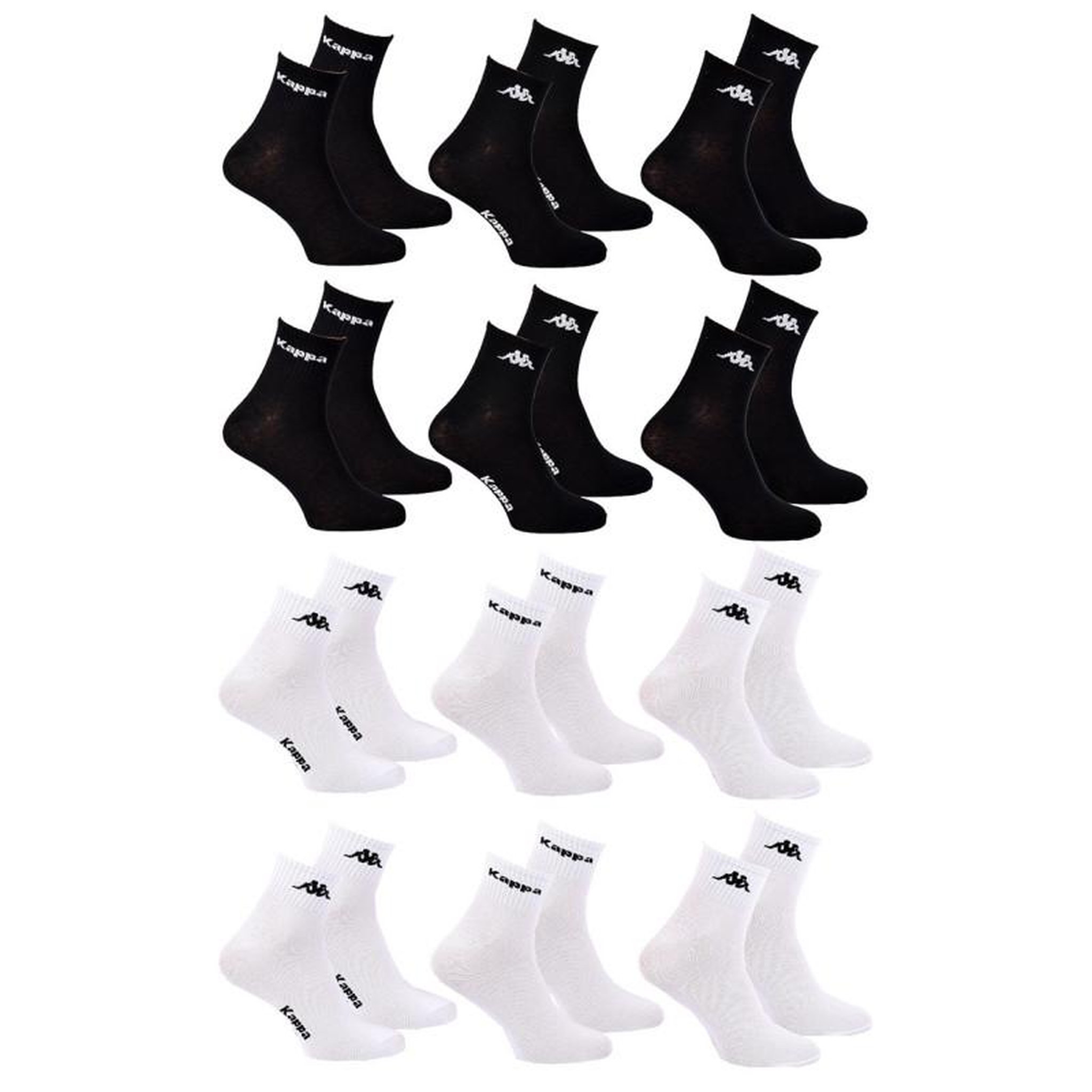 Voir la diapositive 1 : KAPPA Chaussettes Homme QUARTER KAPPA