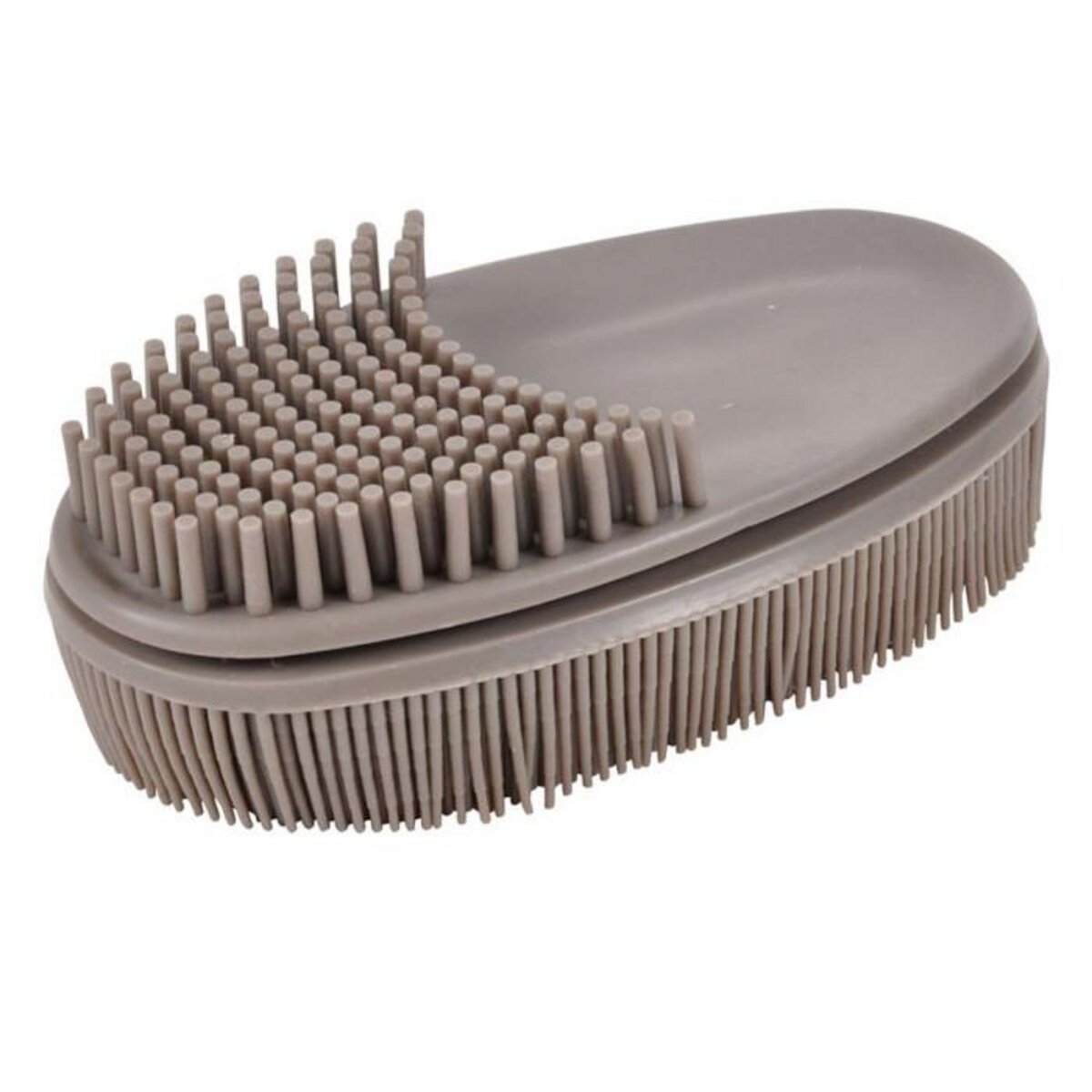 Paris Prix Brosse de Nettoyage  Multifonction  12cm Taupe