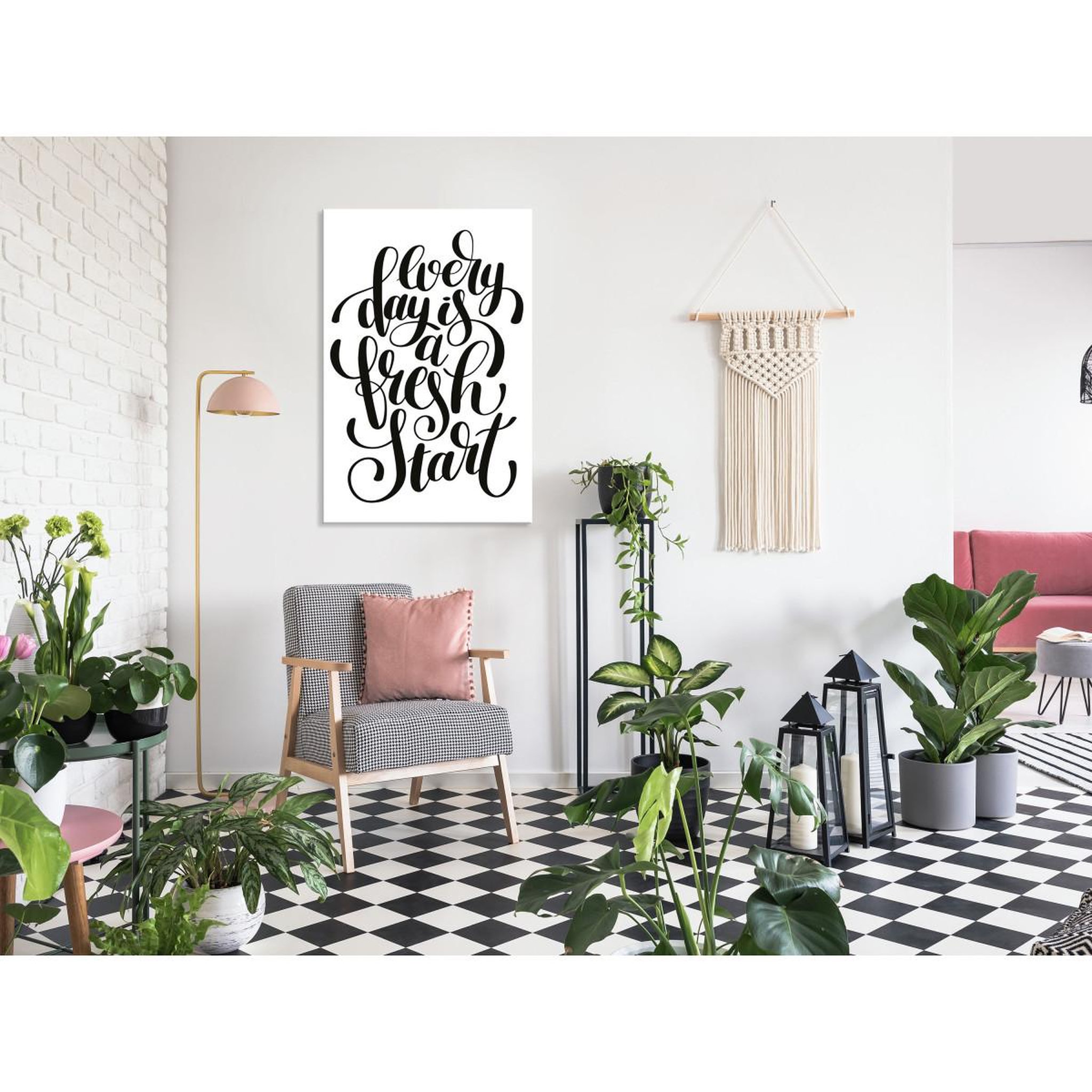 Voir la diapositive 2 : Paris Prix Tableau Imprimé  Every Day is a Fresh Start
