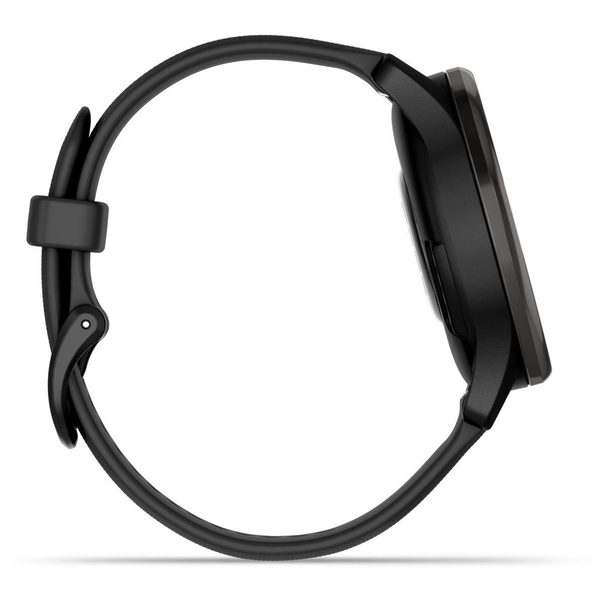 GARMIN Montre santé Vivomove Trend siliconne noir