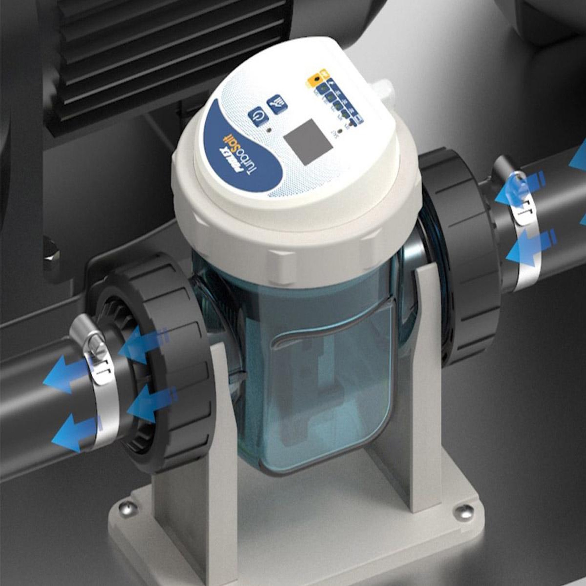 Voir la diapositive 6 : Poolex Électrolyseur au sel Poolex Turbo Salt 600 pour piscine de 35 à 60 m³ - Poolex