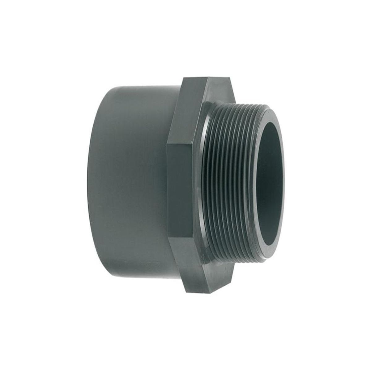 JARDIDECO Embout mixte PVC pression M/F fileté 50 x 63 x 1  1/2 - Fitt