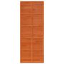 Voir la diapositive 4 : VIDAXL Porte de grange marron cire 80x208 cm bois massif de pin