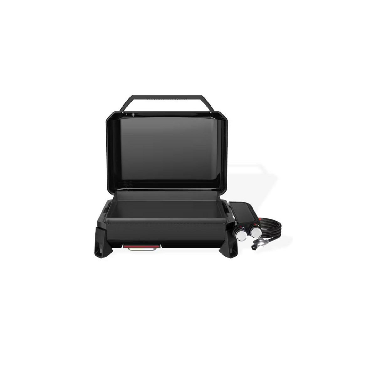 Weber Plancha gaz black 2 brûleurs à poser,  56x41 cm