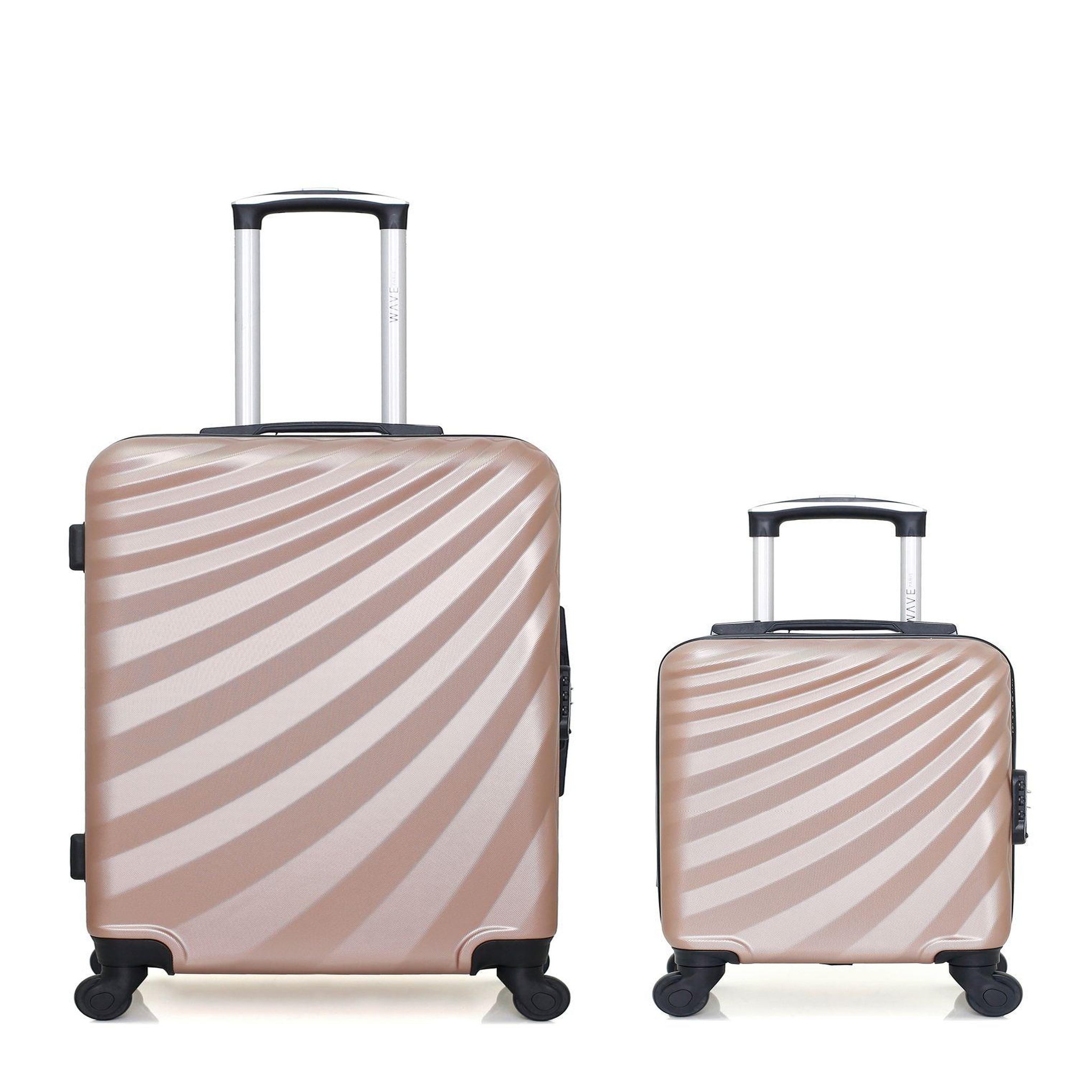 WAVE PARIS Wave paris - lot de 2 - valise weekend et valise cabine xxs danube