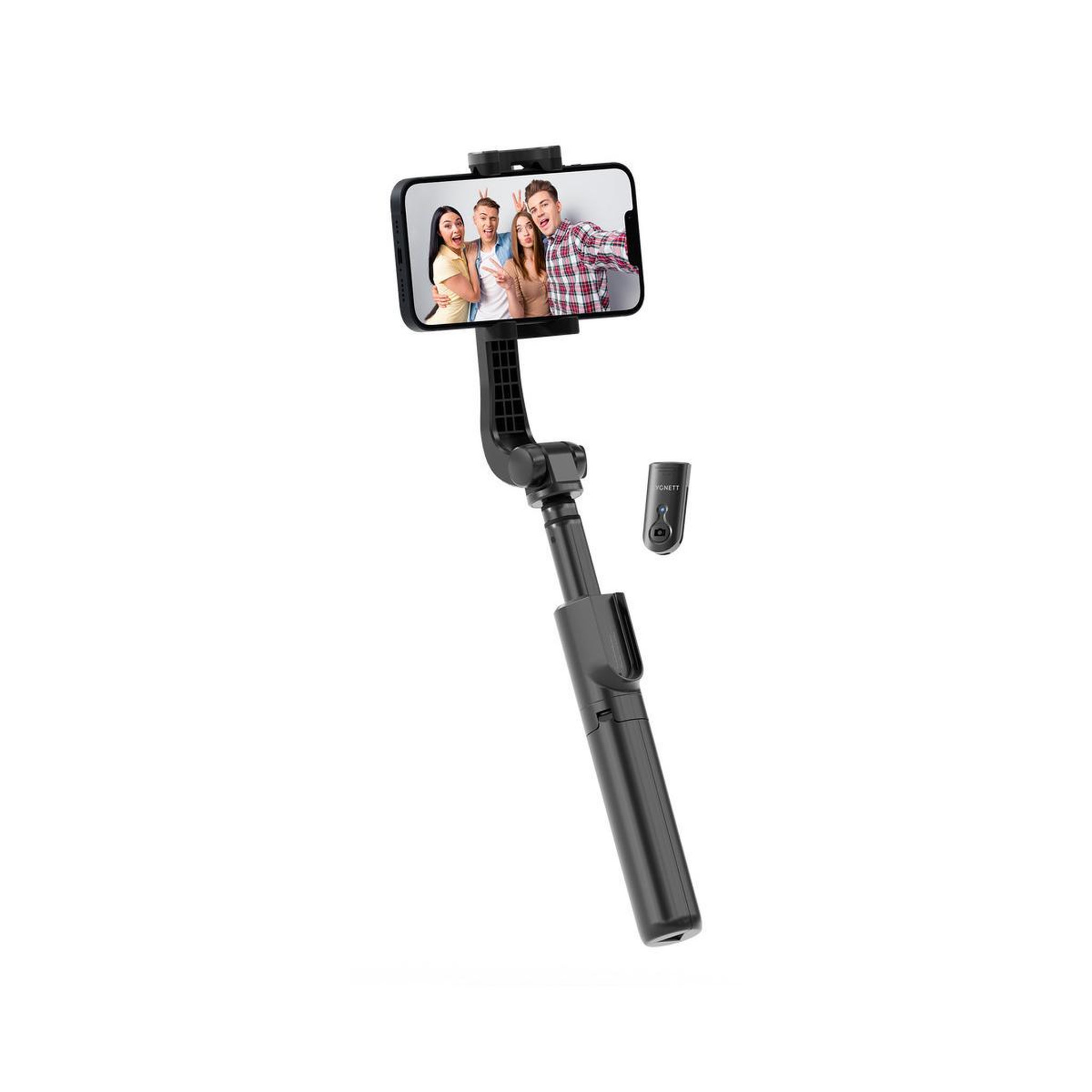 Voir la diapositive 2 : CYGNETT Perche à selfie Cygnett et trépied Bluetooth Noir